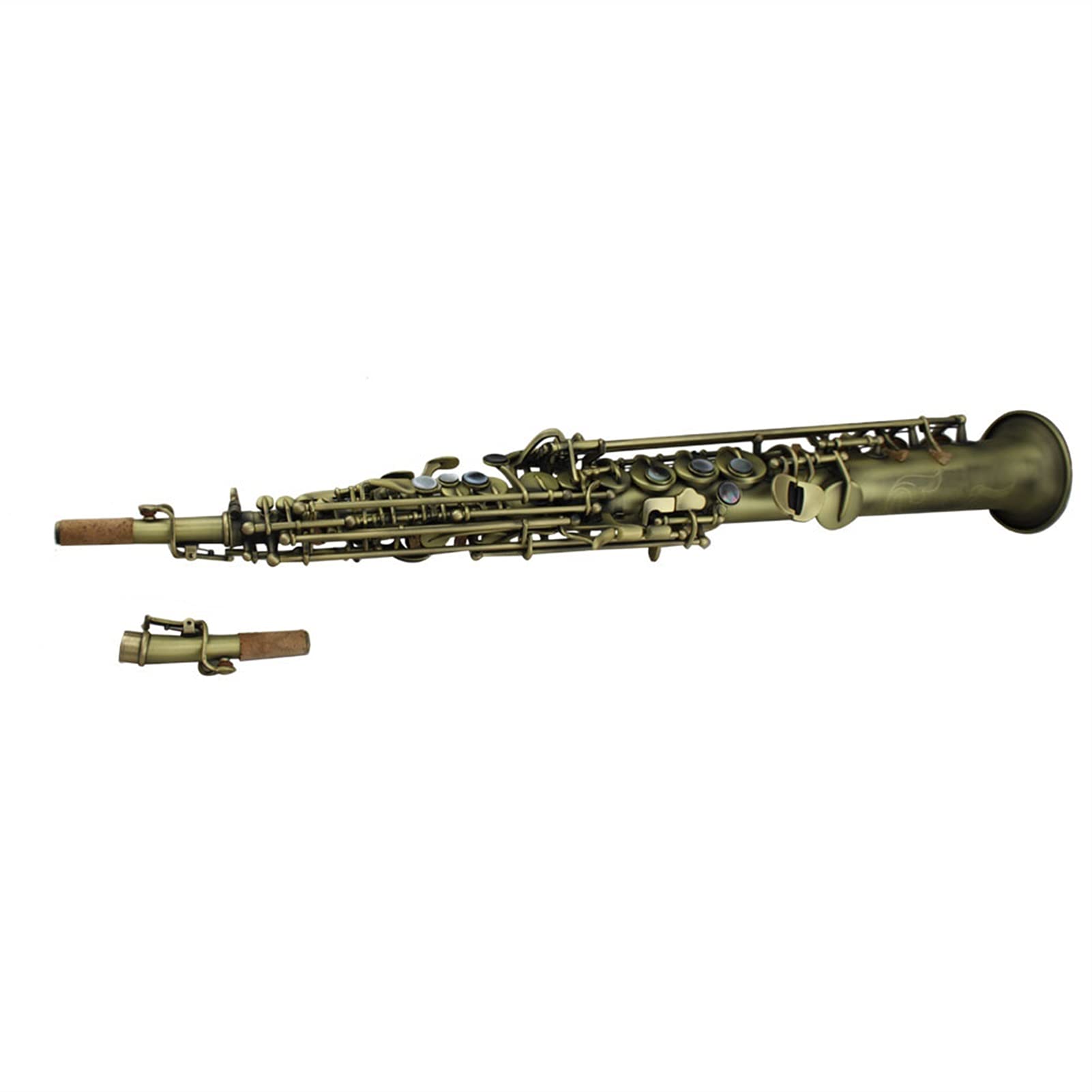 ソプラノサックス ソプラニーノサックス Bird Series Silver & Gold - Winds Meister